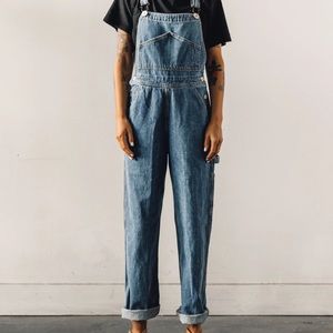 Jesse Kamm Overalls in Cowboy Blue sz XS